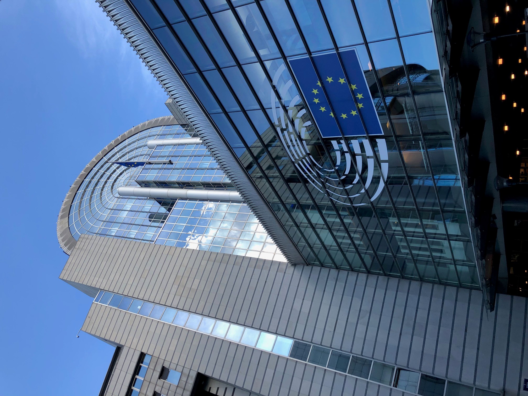 Brussel Europaisches Parlament aussen